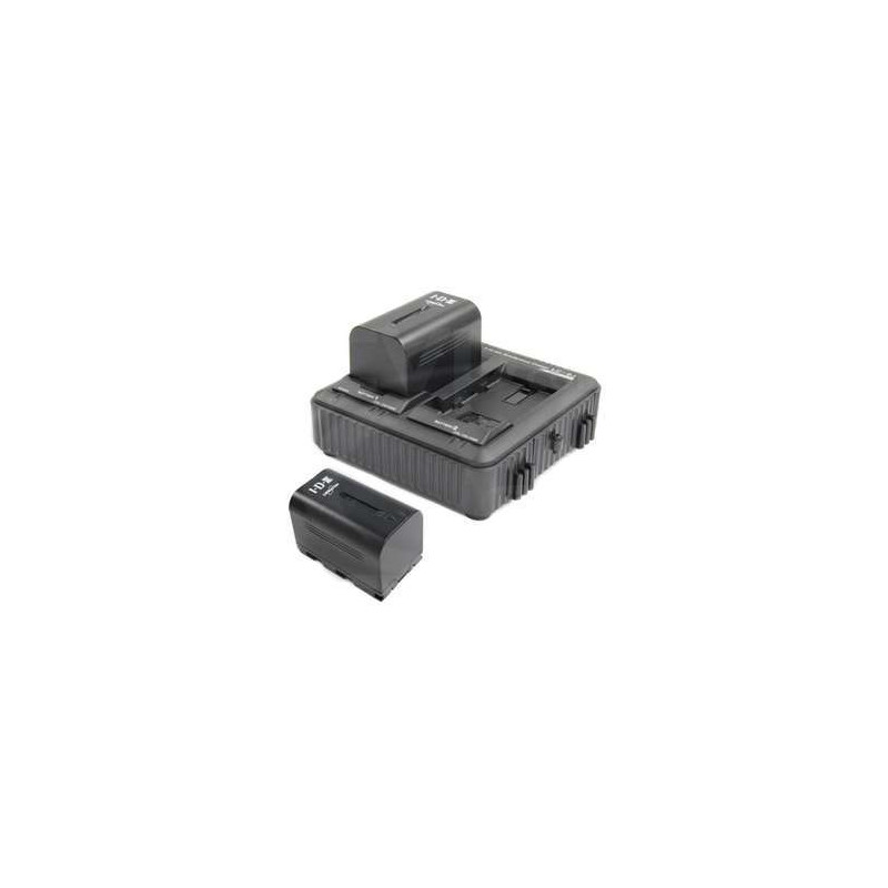 IDX-Q10-E JVC Kit :1 caricabatterie LC-2J IDX e 2 batterie SSL-JVC50