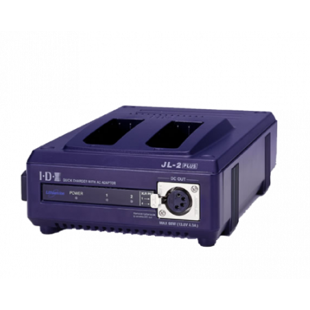 JL-2PLUS IDX Caricabatteria rapido, sequenziale per batterie NP Li-ion JL-2PLUS IDX Caricabatteria rapido, sequenziale per batterie NP Li-ion