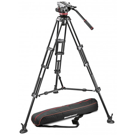 Kit 502 Manfrotto treppiede 546BK, stabilizzatore 537SPRB, sacca Kit 502 Manfrotto treppiede 546BK, stabilizzatore 537SPRB, sacca